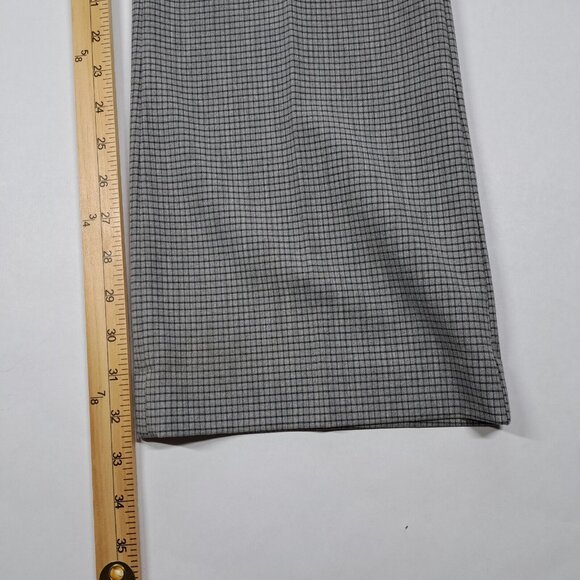 Express Gray Tailored Trousers with Flat-Front Design - Picture 6 of 7